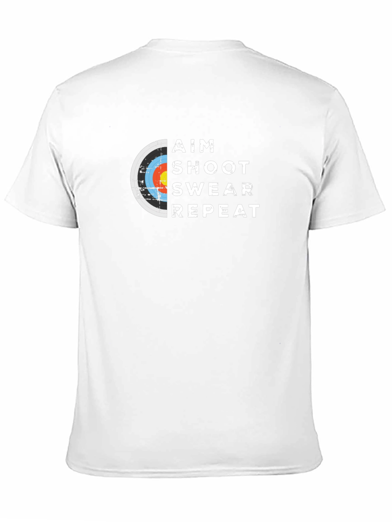 Aim Shoot Swear Repeat Archery T-Shirt