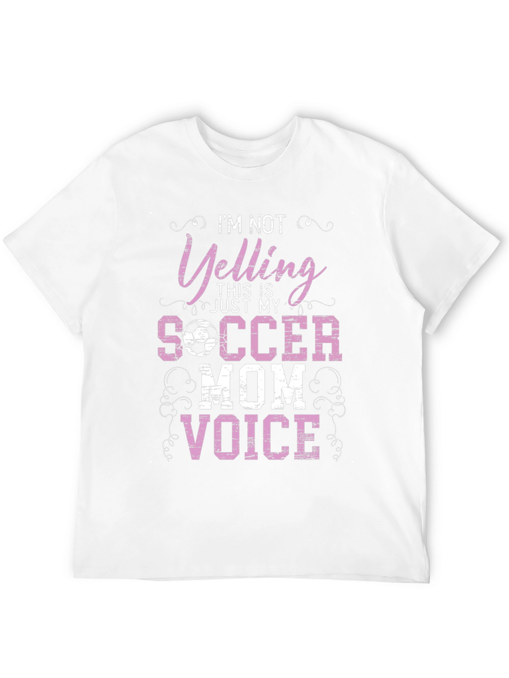 Soccer Mom Voice T-Shirt - Funny Graphic Tee