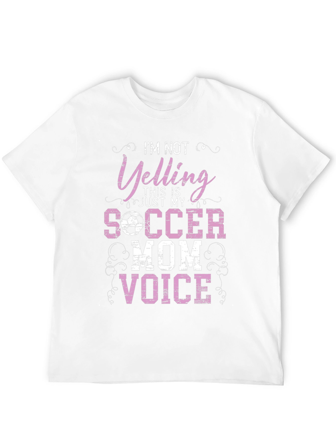 Soccer Mom Voice T-Shirt - Funny Graphic Tee