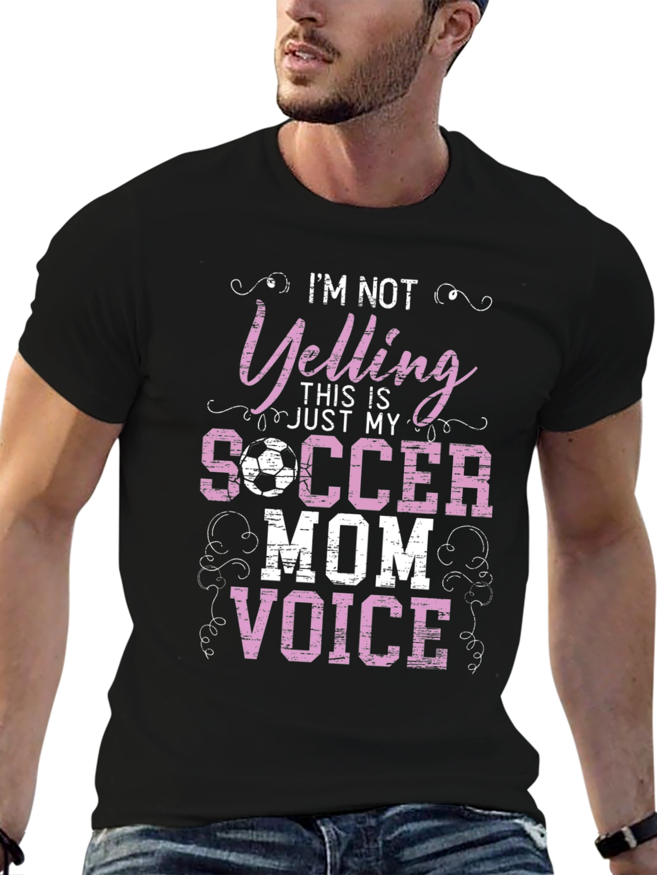 Soccer Mom Voice T-Shirt - Funny Graphic Tee