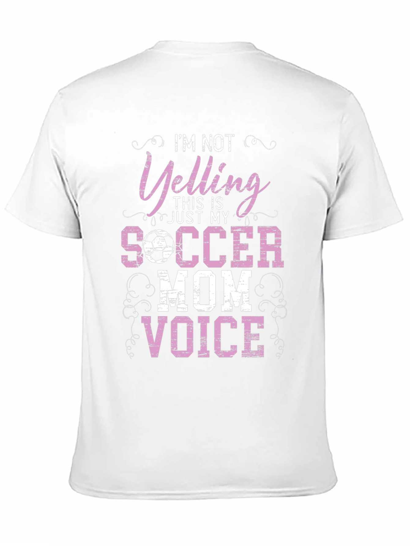 Soccer Mom Voice T-Shirt - Funny Graphic Tee