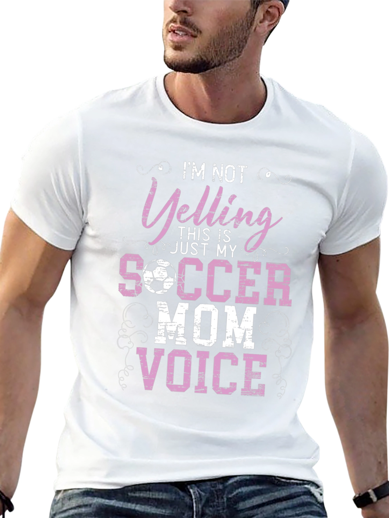 Soccer Mom Voice T-Shirt - Funny Graphic Tee