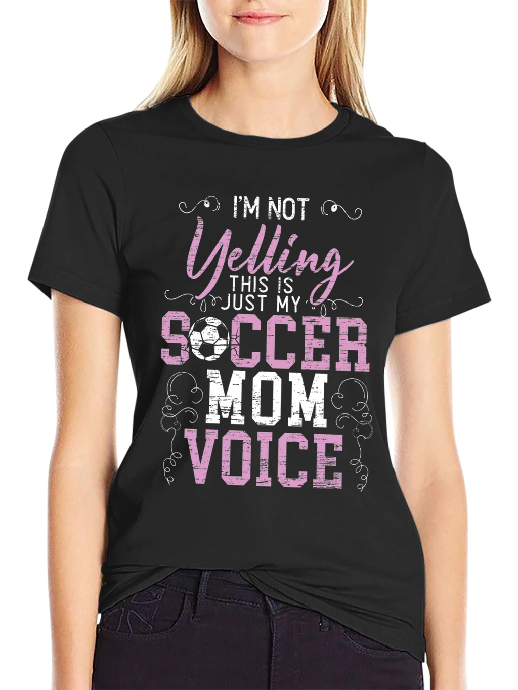 Soccer Mom Voice T-Shirt - Funny Graphic Tee