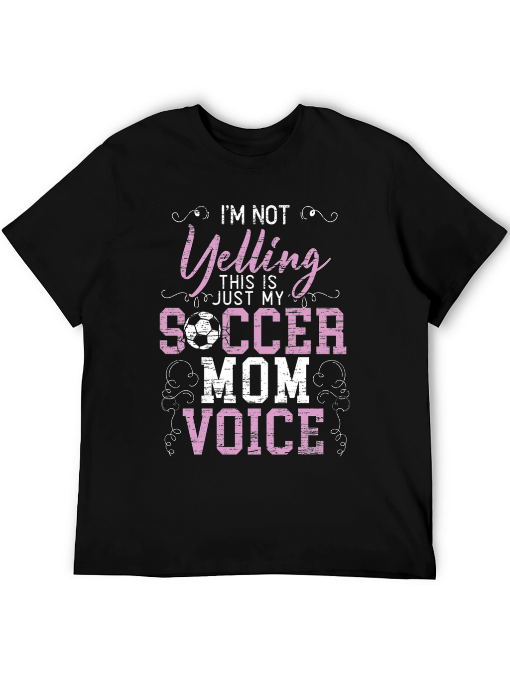 Soccer Mom Voice T-Shirt - Funny Graphic Tee
