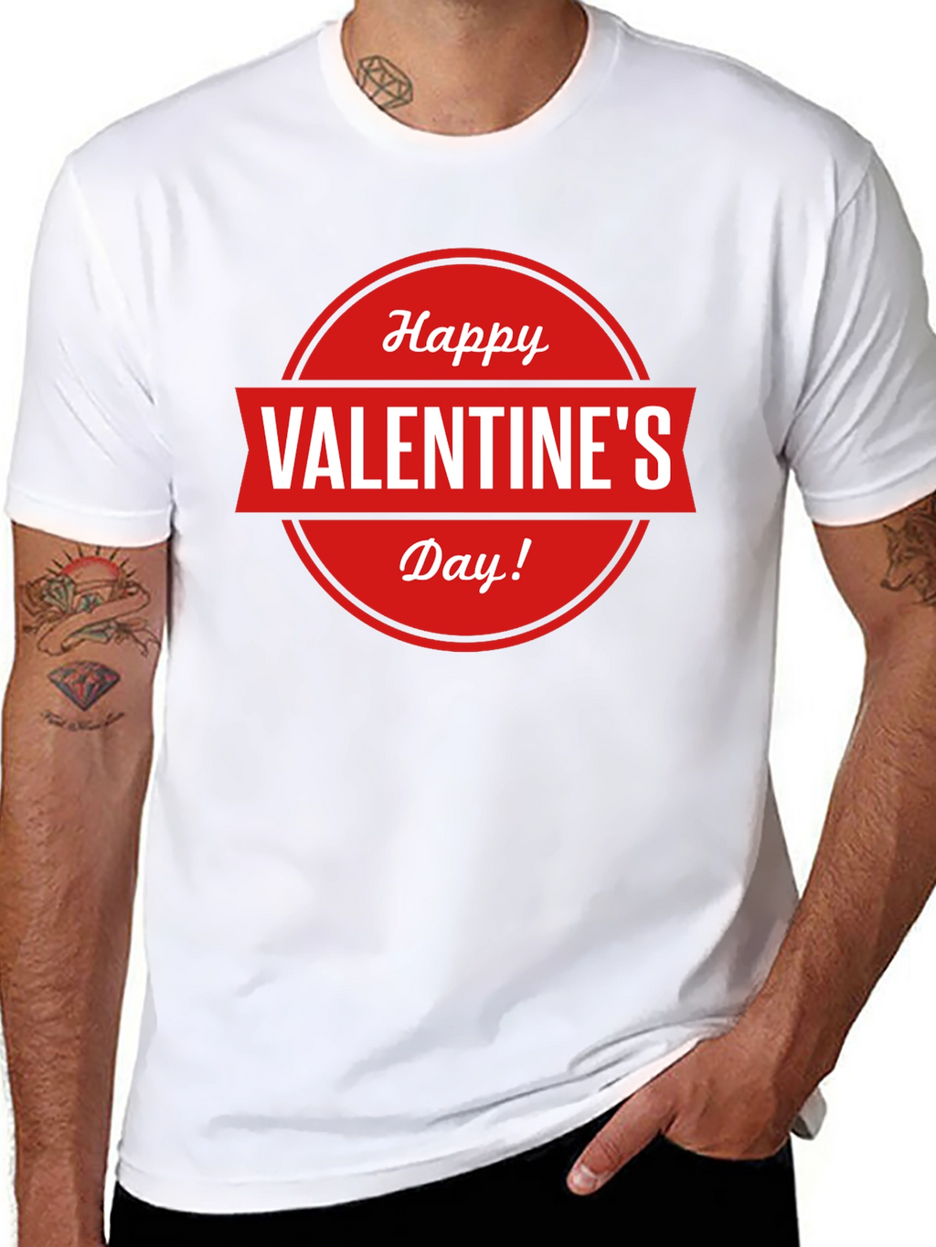 Happy Valentines Day Graphic T-Shirt
