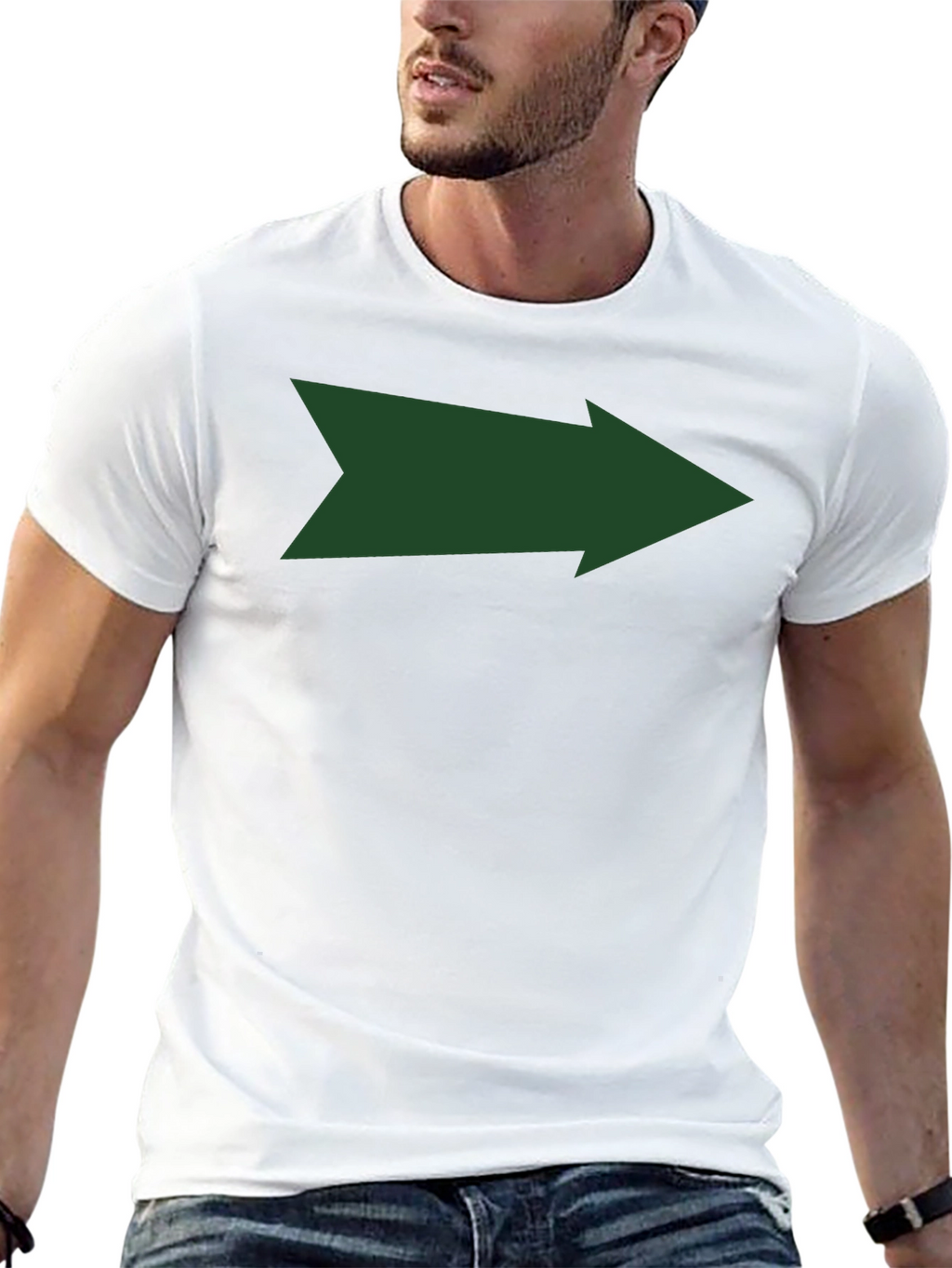 Arrow Graphic T-Shirt - Casual Style