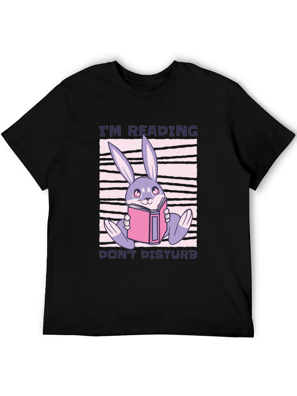 Reading Rabbit T-Shirt - Cute Book Lover Tee