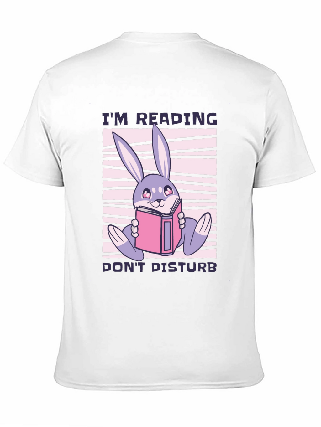 Reading Rabbit T-Shirt - Cute Book Lover Tee