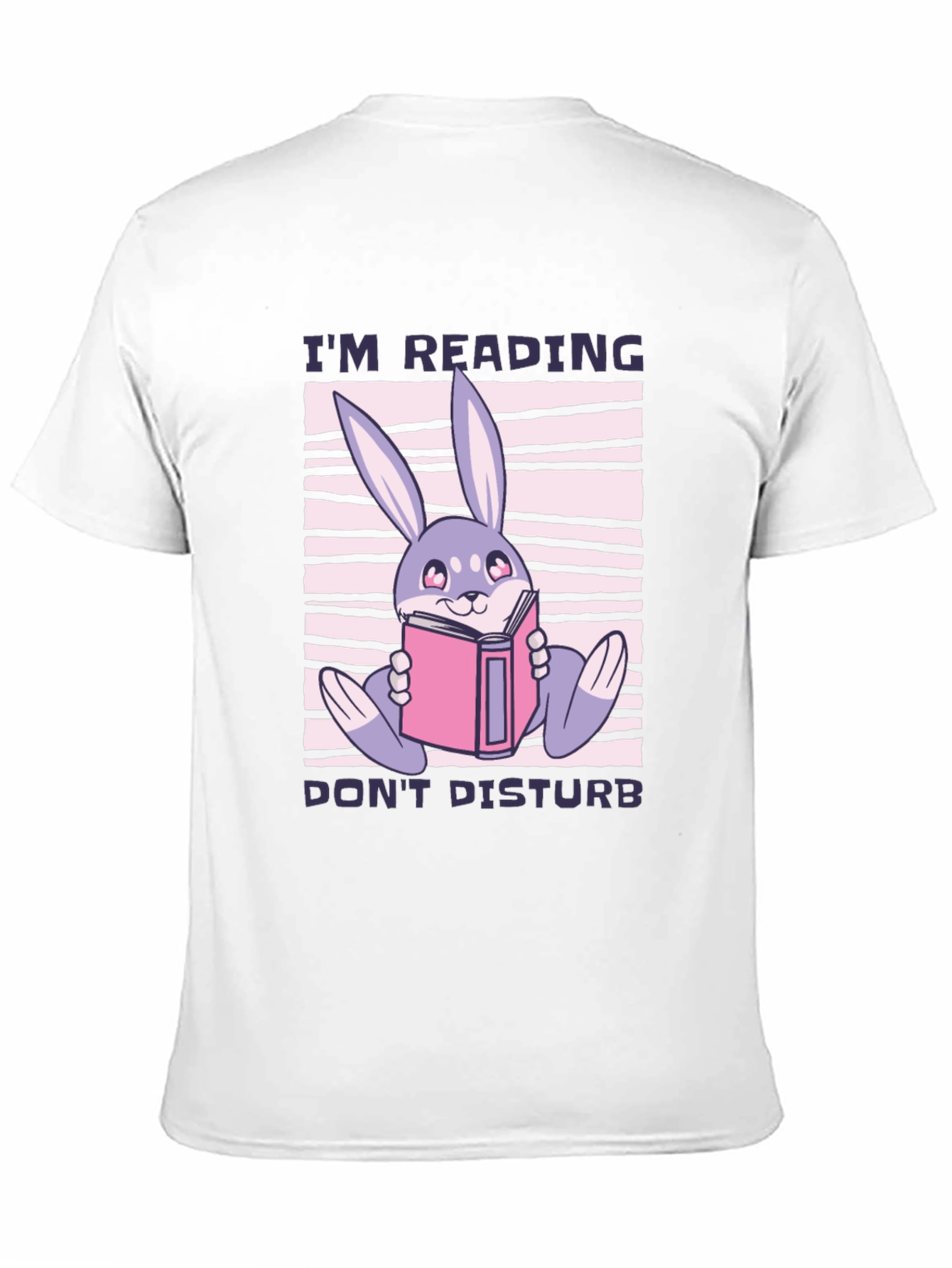 Reading Rabbit T-Shirt - Cute Book Lover Tee
