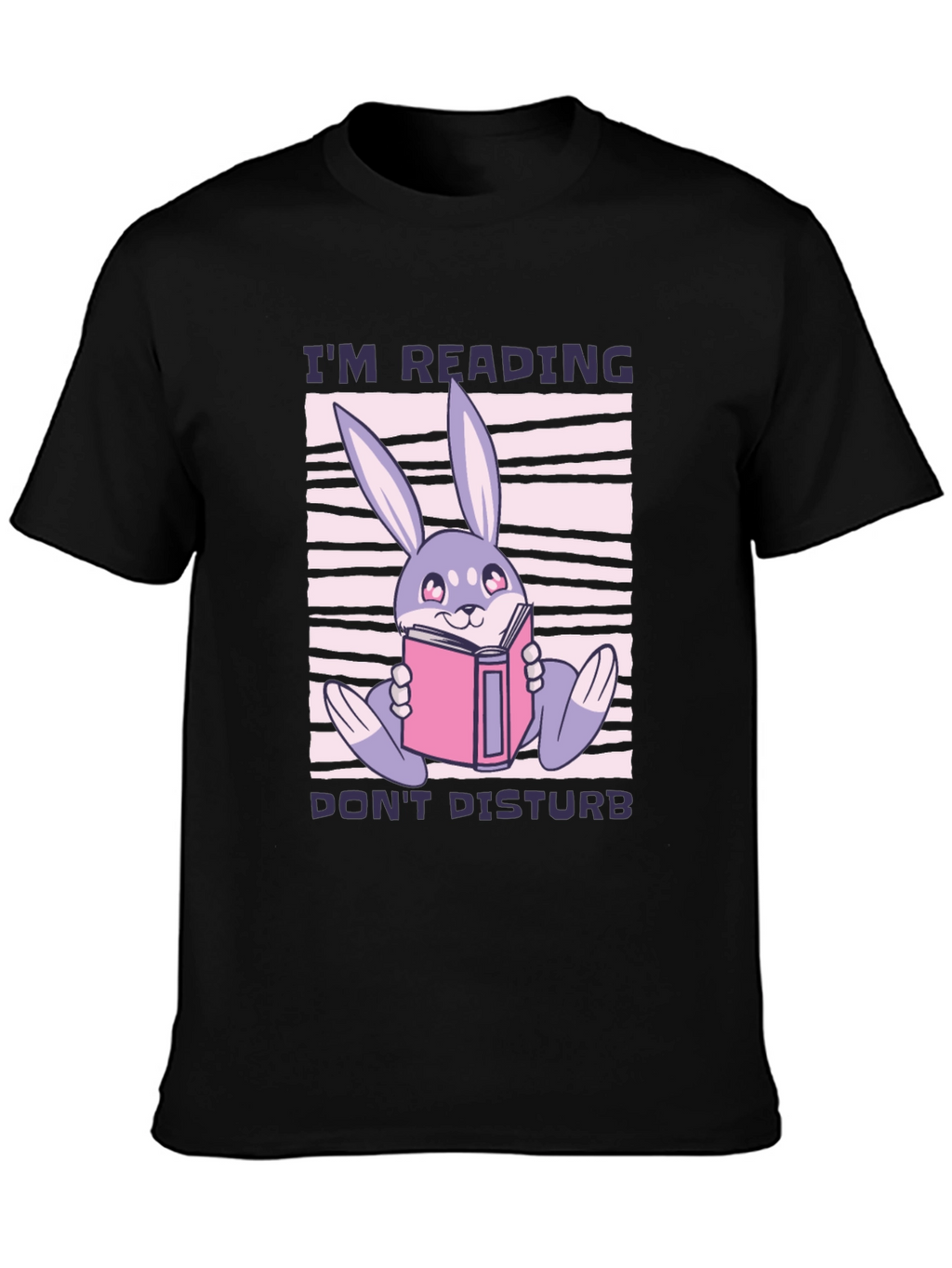 Reading Rabbit T-Shirt - Cute Book Lover Tee