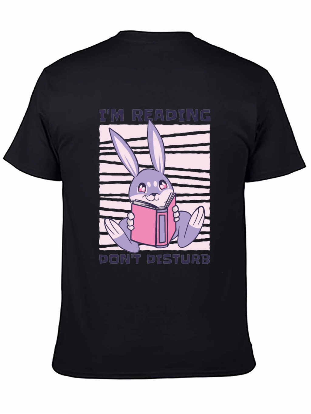 Reading Rabbit T-Shirt - Cute Book Lover Tee