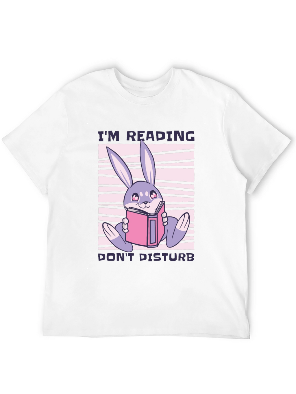 Reading Rabbit T-Shirt - Cute Book Lover Tee