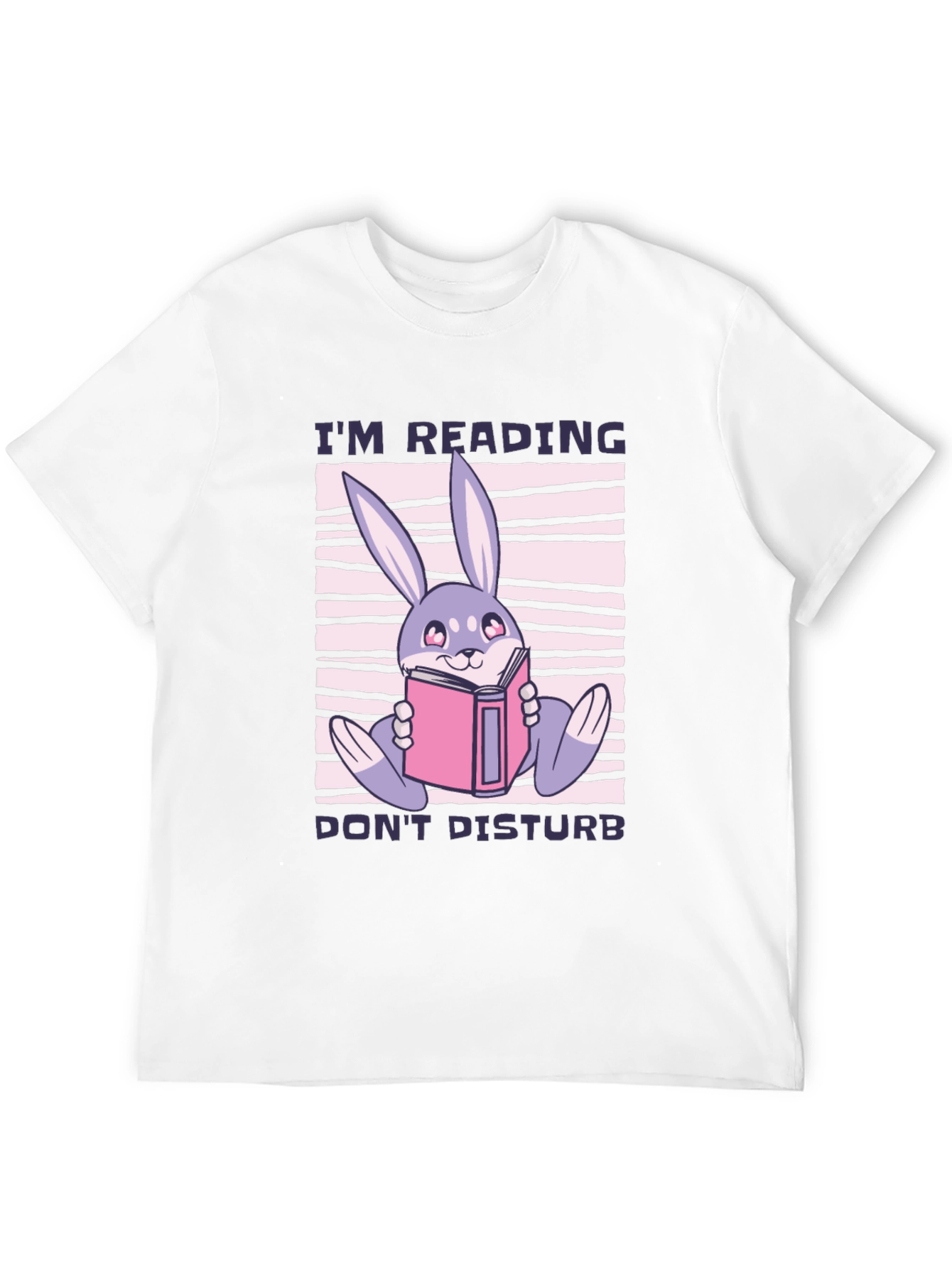 Reading Rabbit T-Shirt - Cute Book Lover Tee