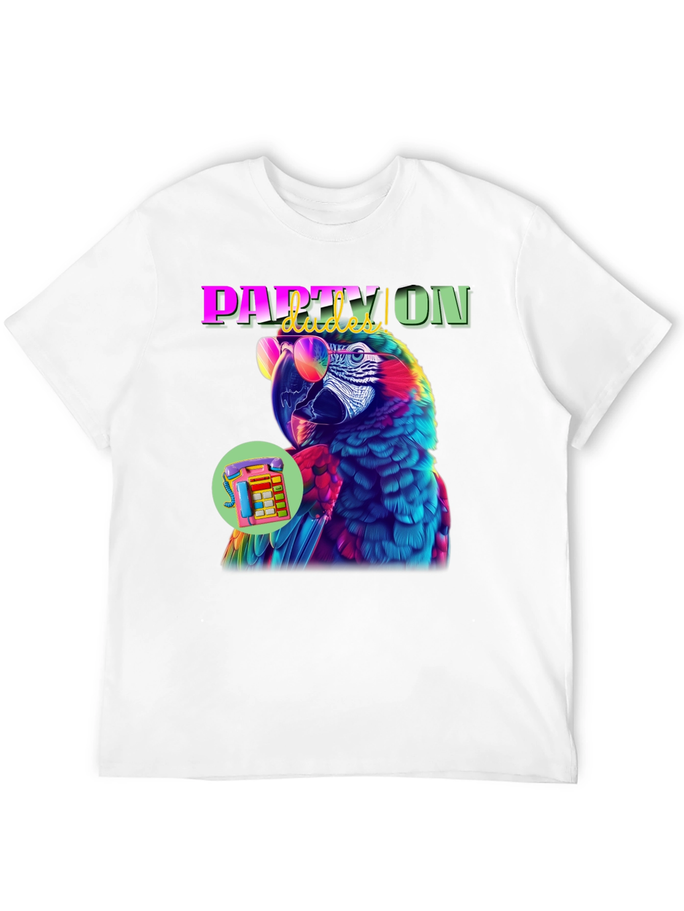 Party Parrot Graphic Tee