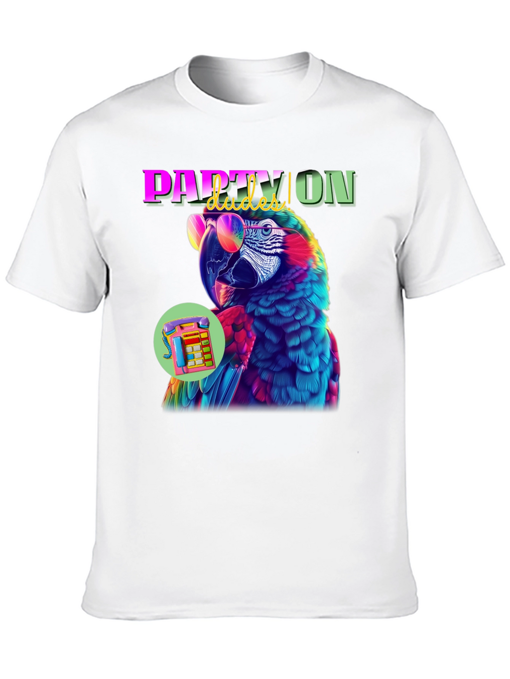 Party Parrot Graphic Tee