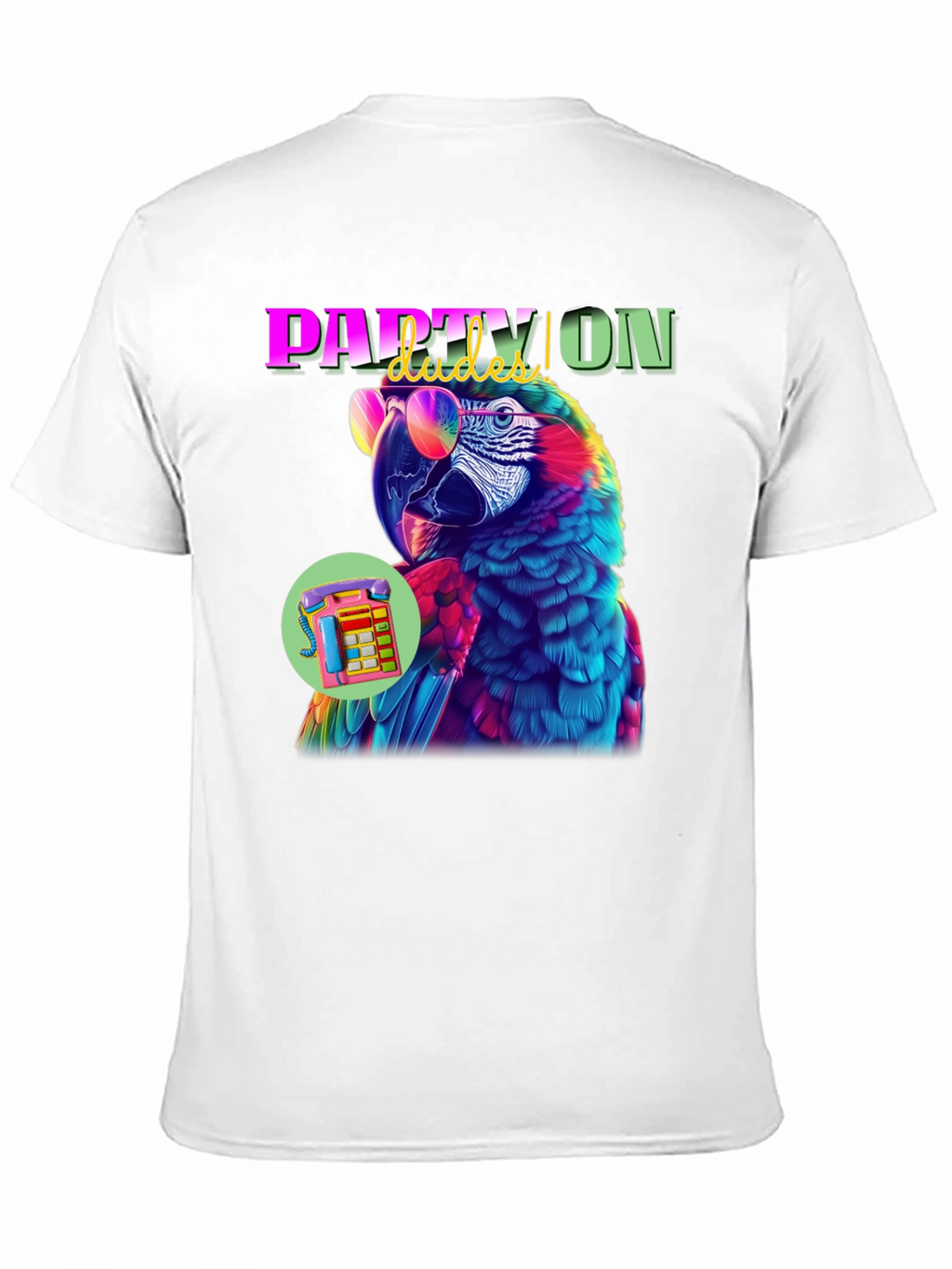 Party Parrot Graphic Tee