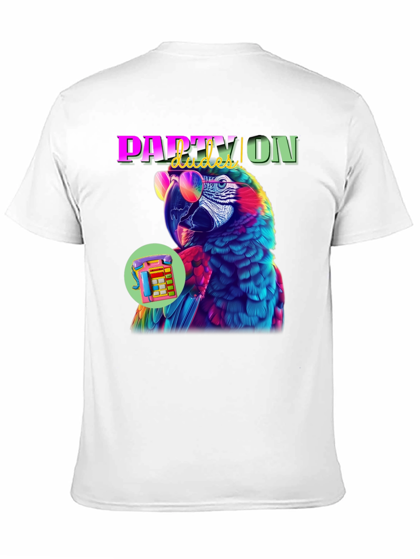 Party Parrot Graphic Tee