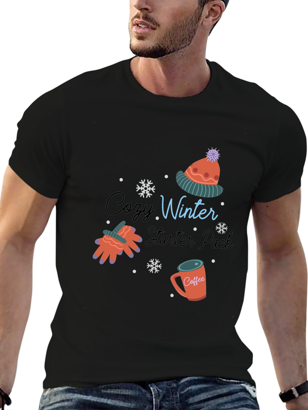 Cozy Winter Starter Pack T-Shirt