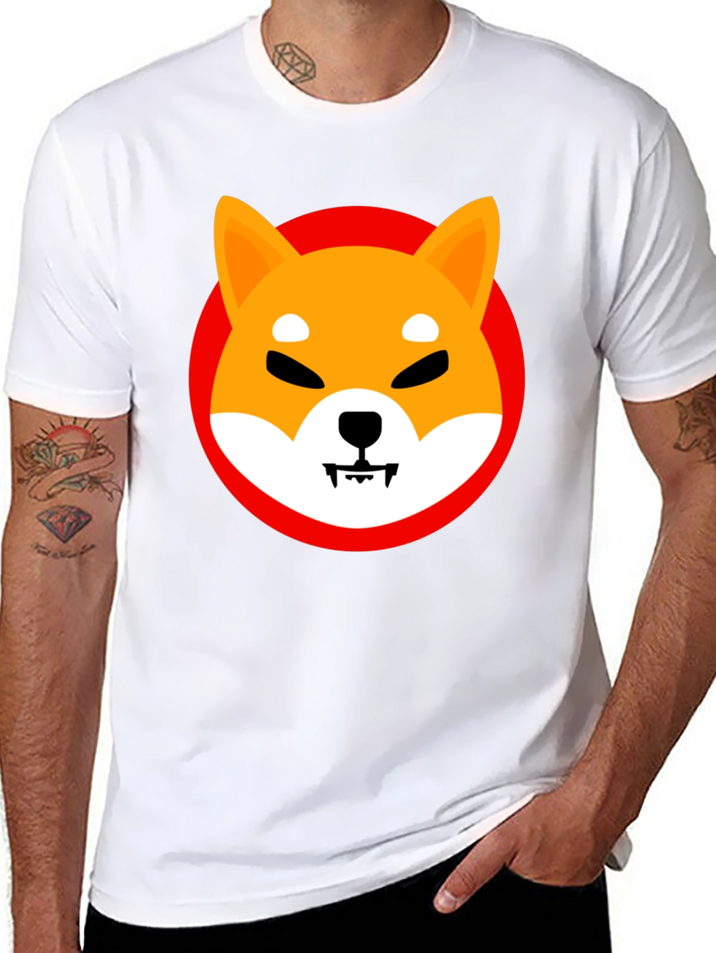 Shiba Inu Graphic Tee - Crypto Dog T-Shirt