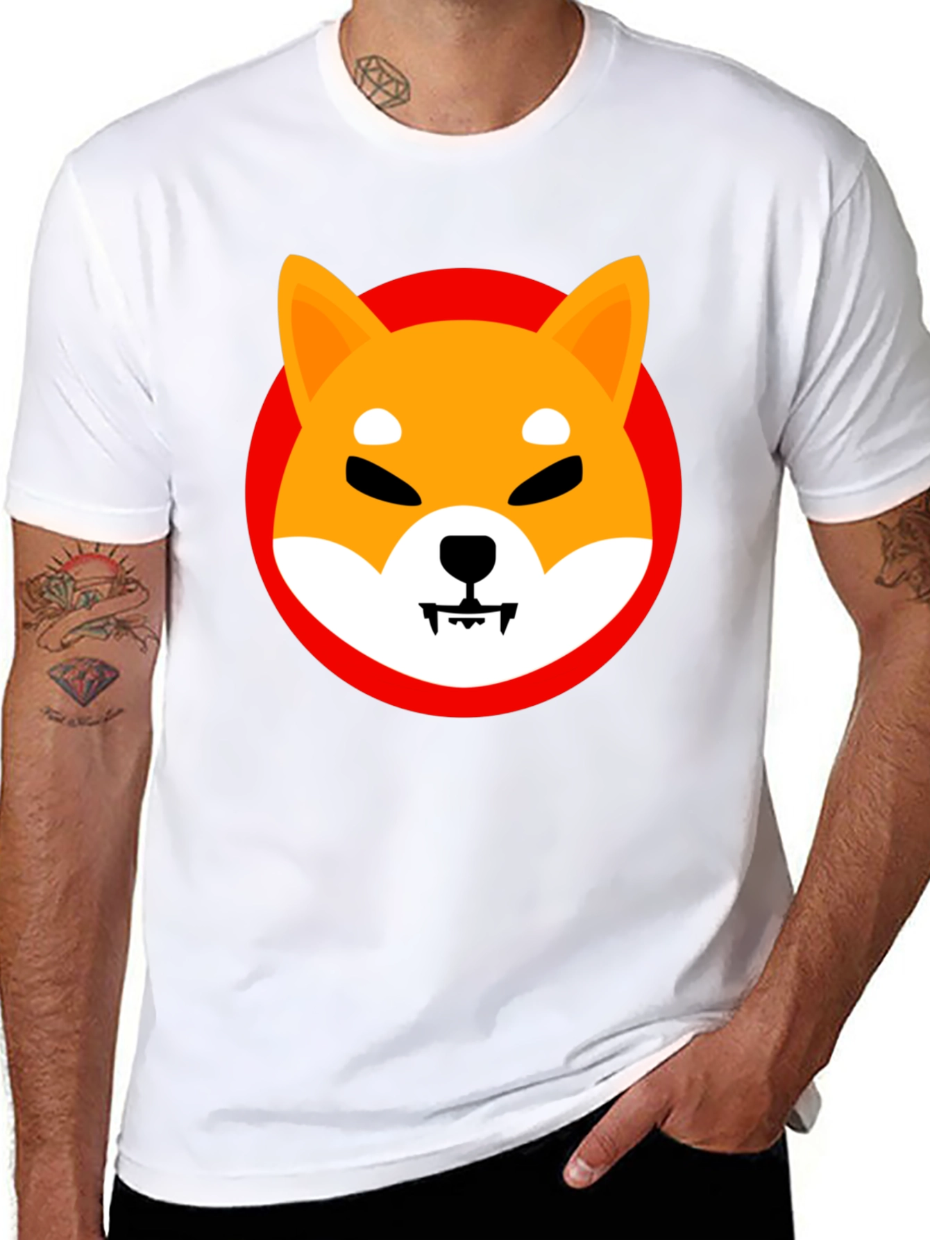 Shiba Inu Graphic Tee - Crypto Dog T-Shirt