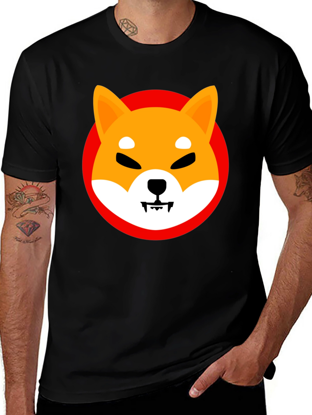 Shiba Inu Graphic Tee - Crypto Dog T-Shirt