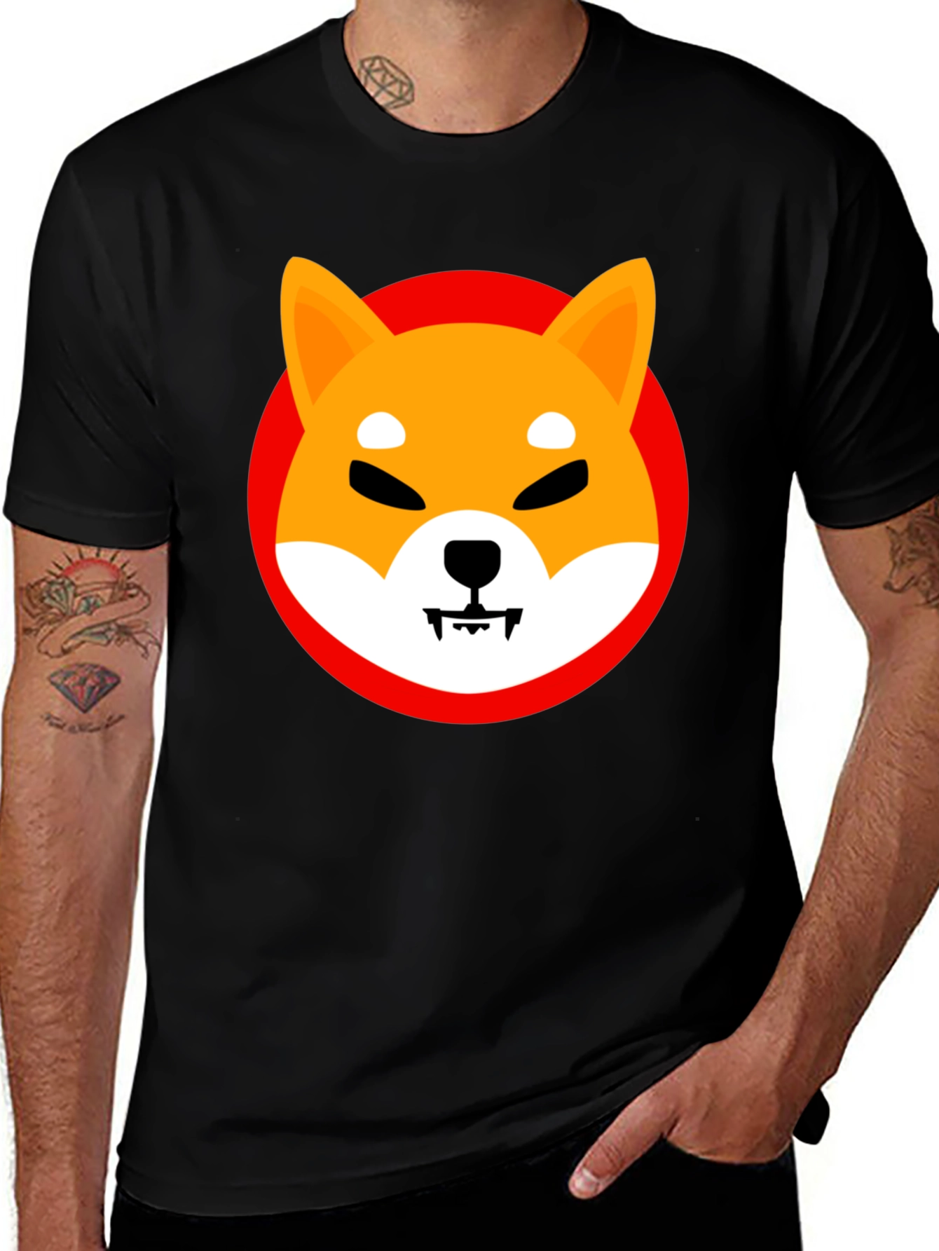 Shiba Inu Graphic Tee - Crypto Dog T-Shirt