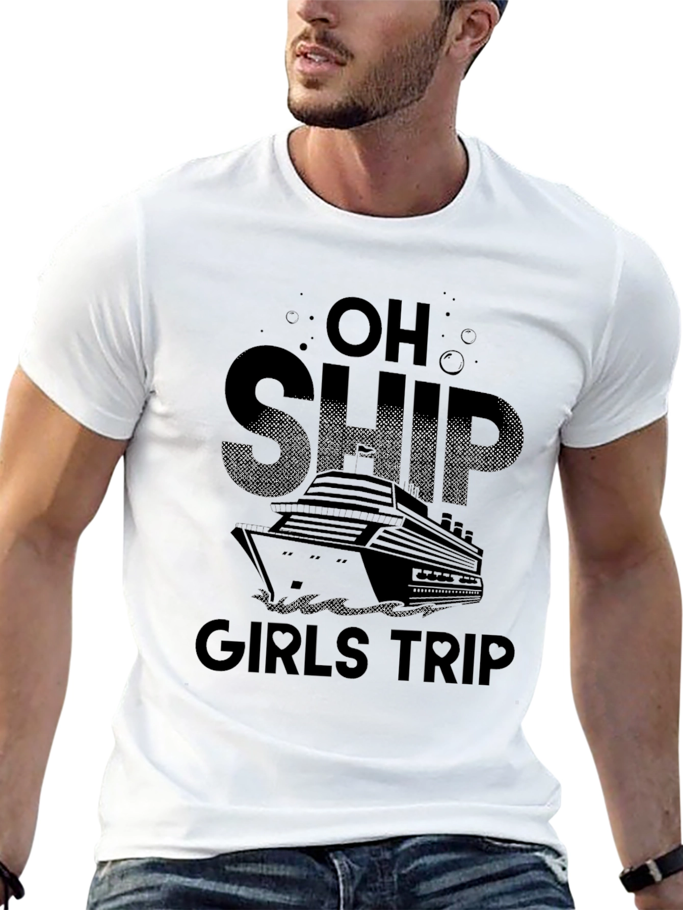 Oh Ship Girls Trip Cruise T-Shirt