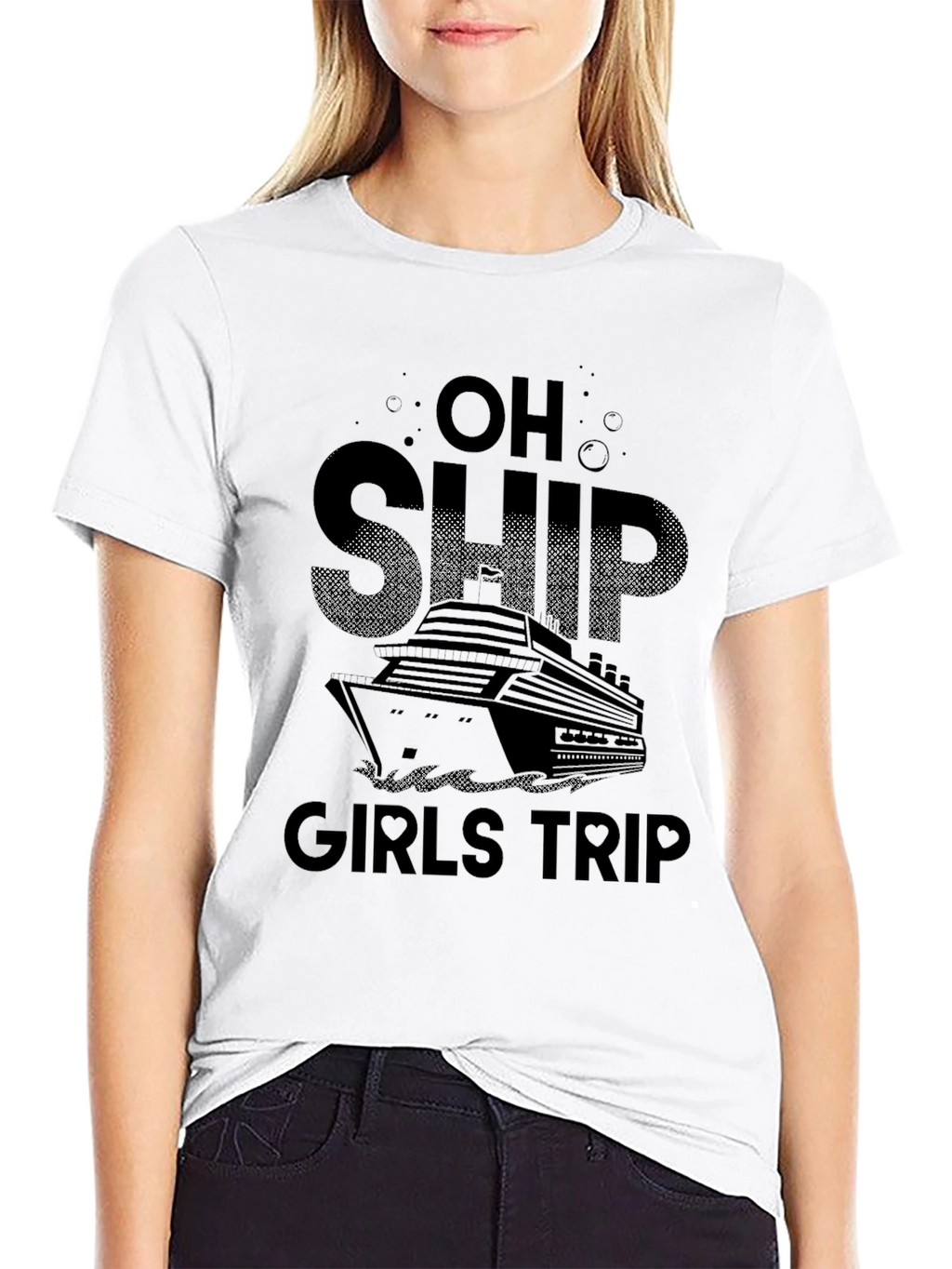 Oh Ship Girls Trip Cruise T-Shirt
