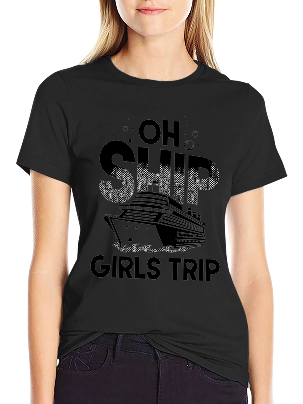 Oh Ship Girls Trip Cruise T-Shirt