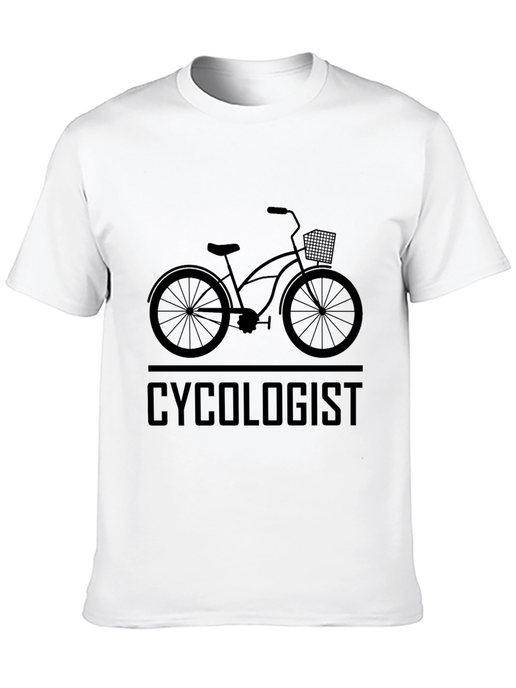 Cyclologist Bicycle T-Shirt - Black