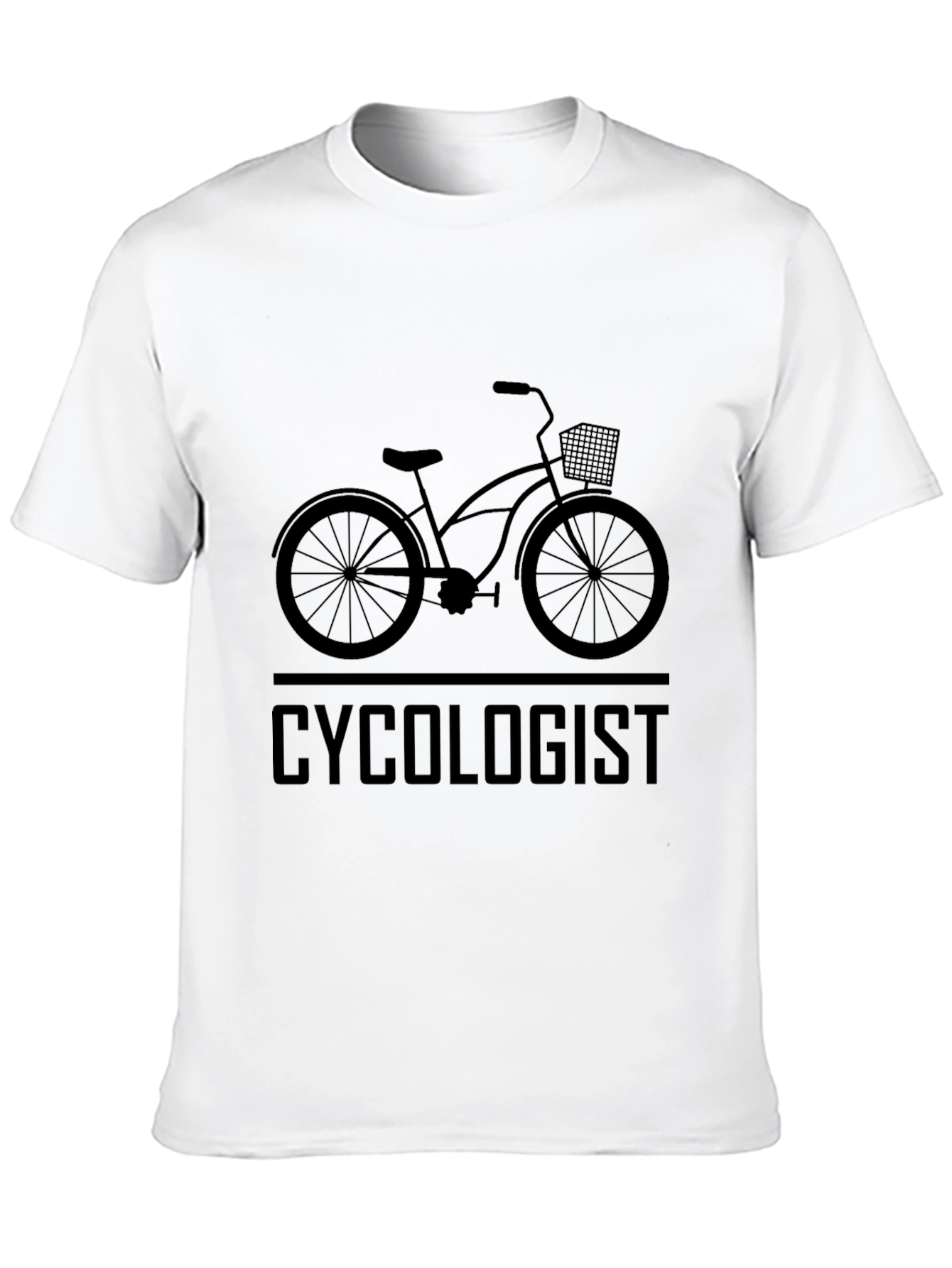 Cyclologist Bicycle T-Shirt - Black