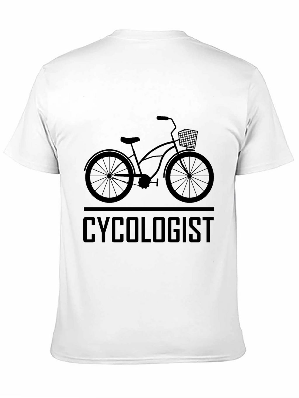 Cyclologist Bicycle T-Shirt - Black