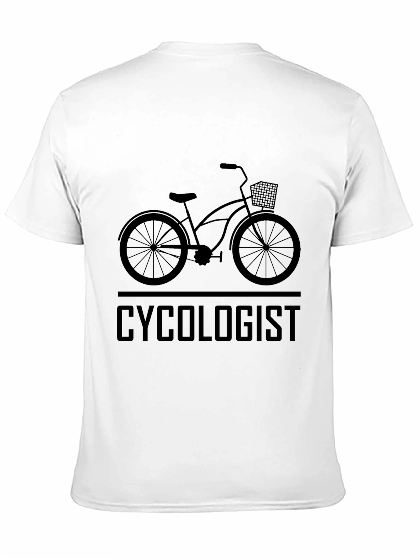 Cyclologist Bicycle T-Shirt - Black