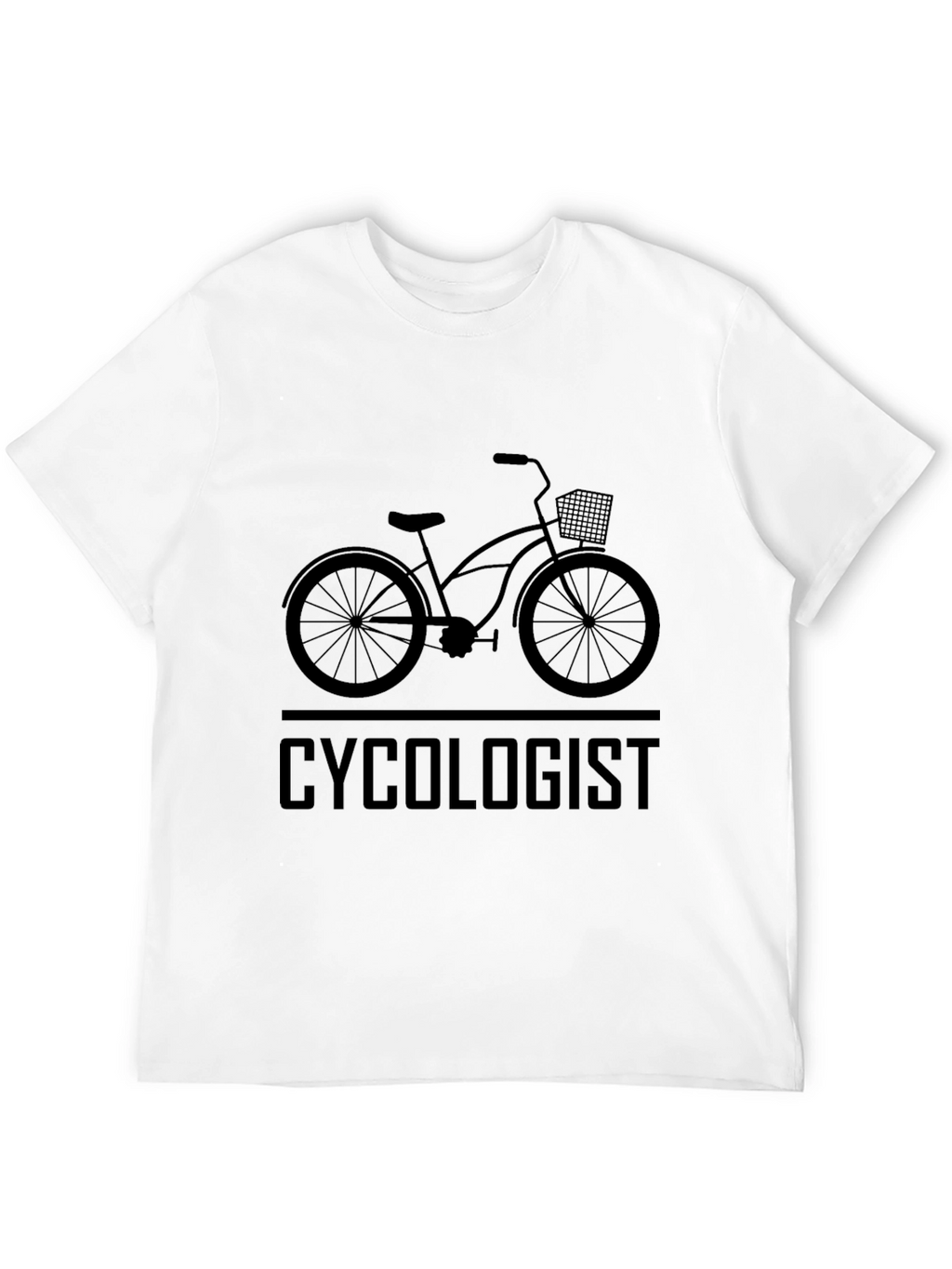 Cyclologist Bicycle T-Shirt - Black