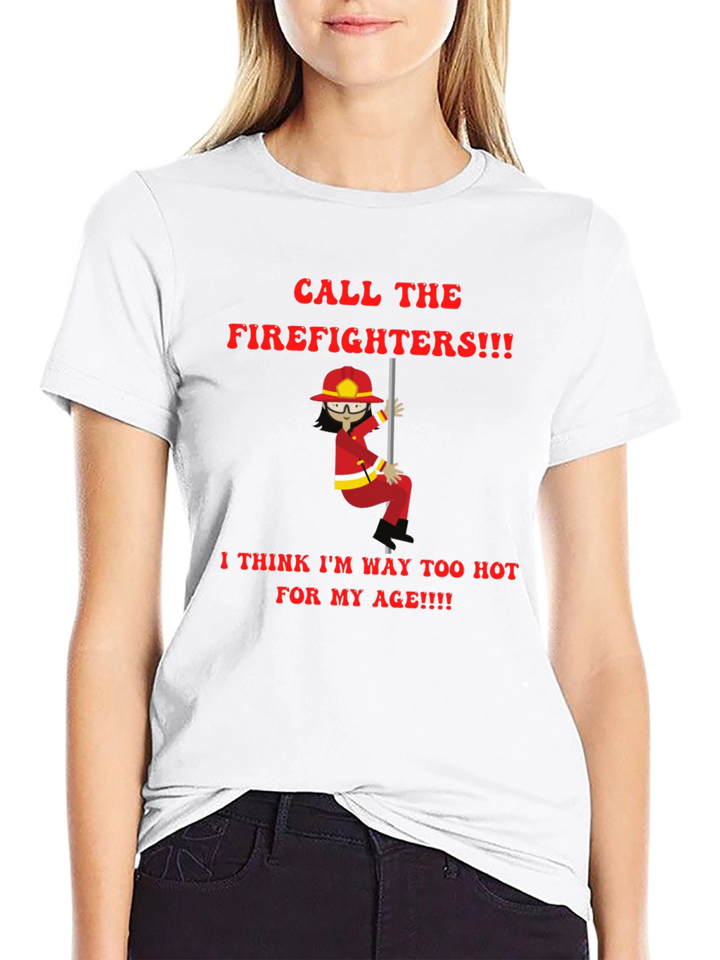 Funny Firefighter T-Shirt - Call the Firefighters