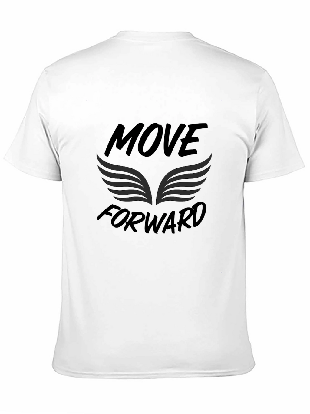 Move Forward Graphic Tee - Black