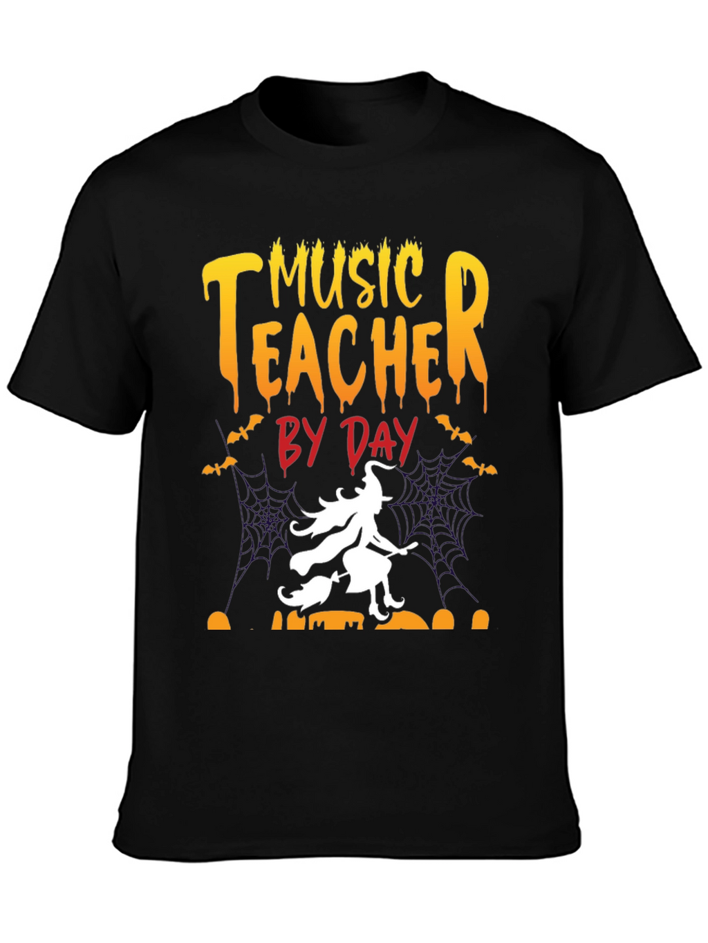 Music Teacher By Day Halloween T-Shirt