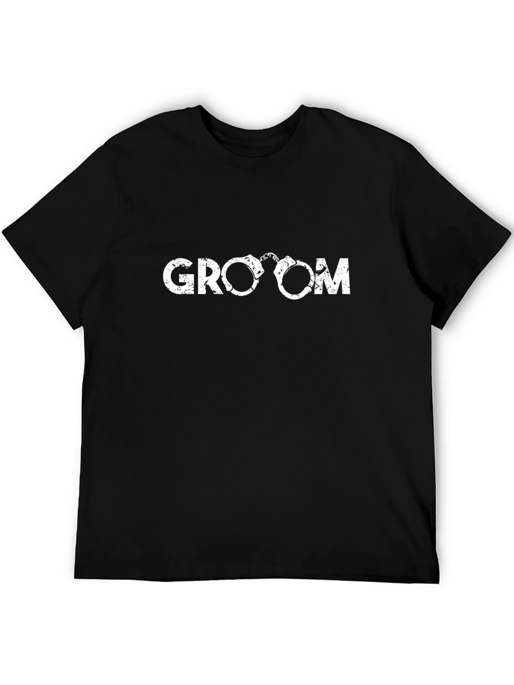 Groom Handcuffs Graphic T-Shirt
