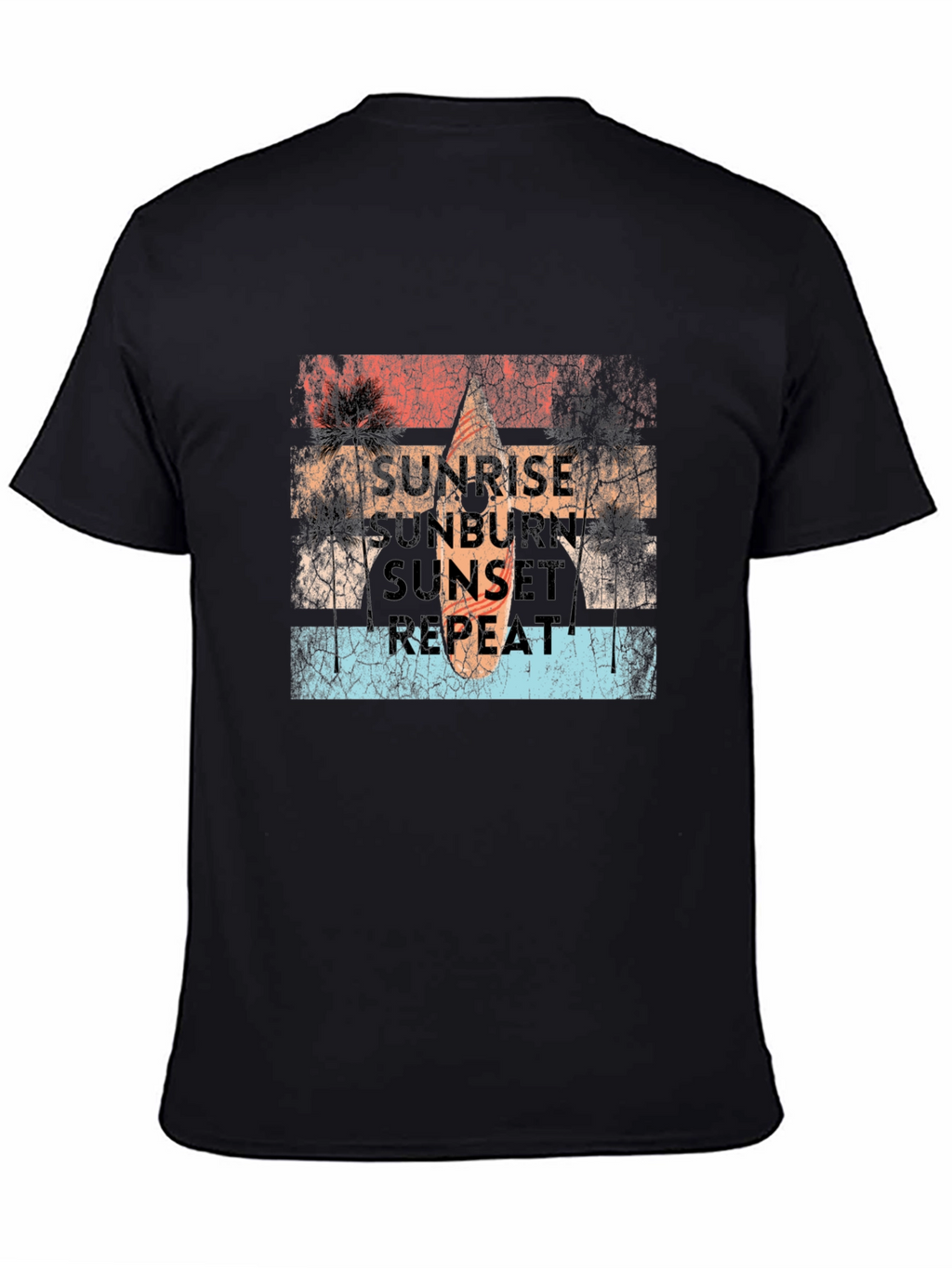 Sunrise Sunburn Sunset Repeat Tee