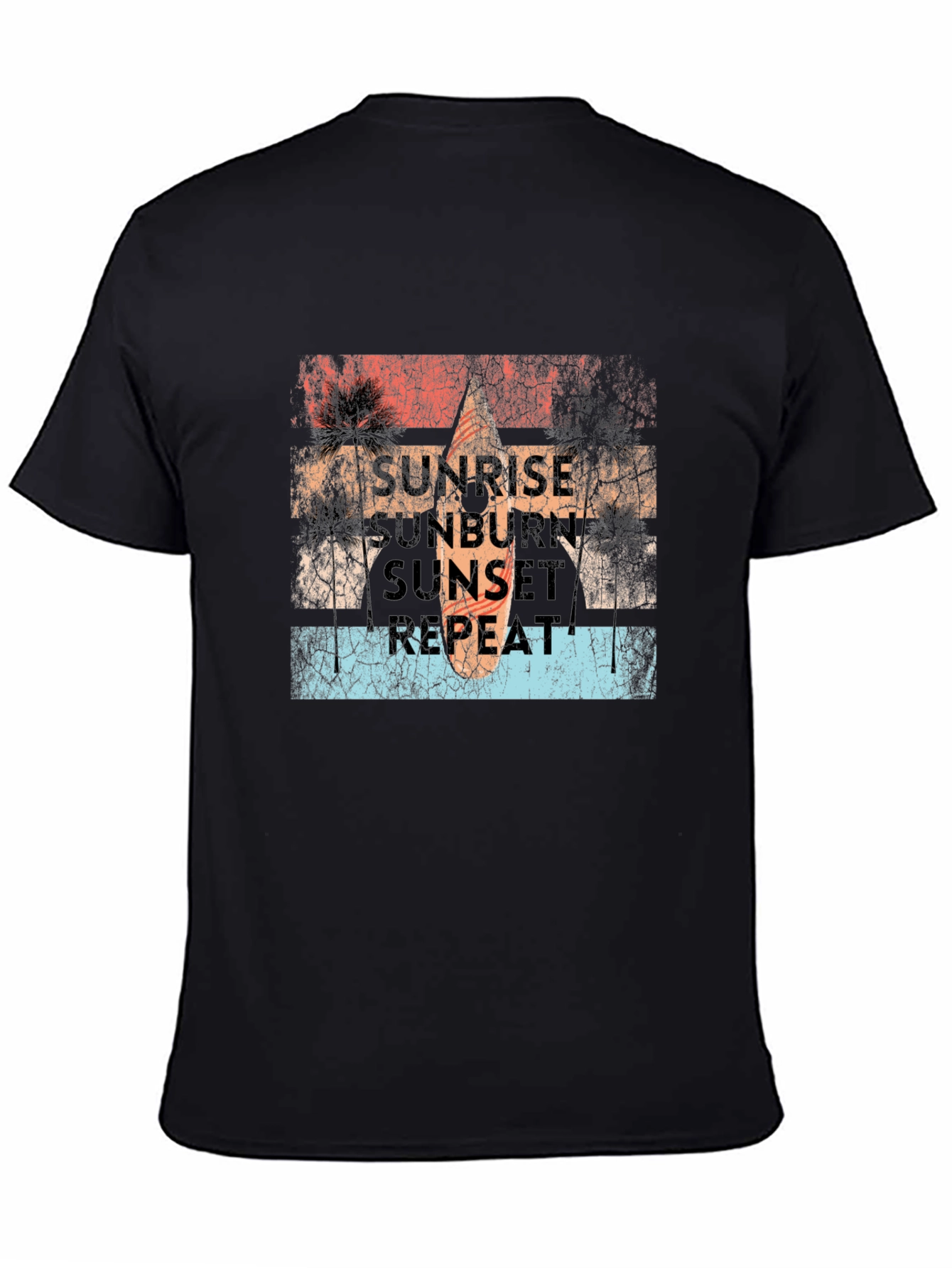 Sunrise Sunburn Sunset Repeat Tee