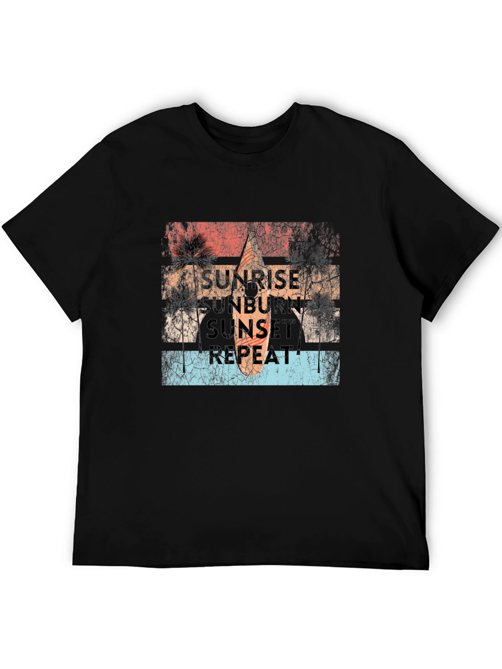 Sunrise Sunburn Sunset Repeat Tee