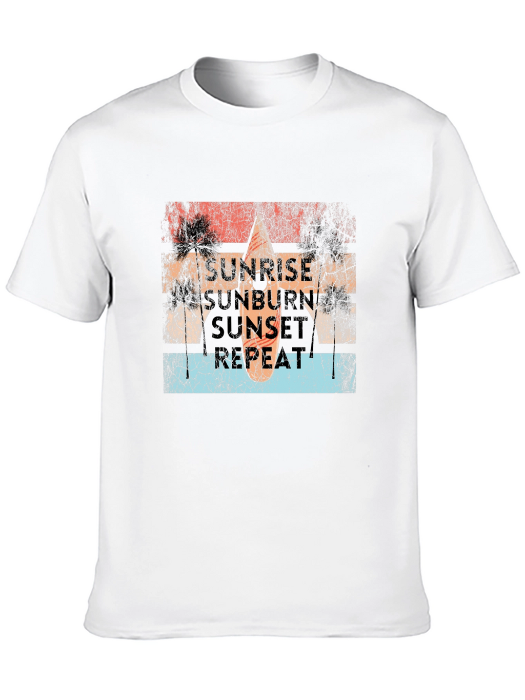 Sunrise Sunburn Sunset Repeat Tee
