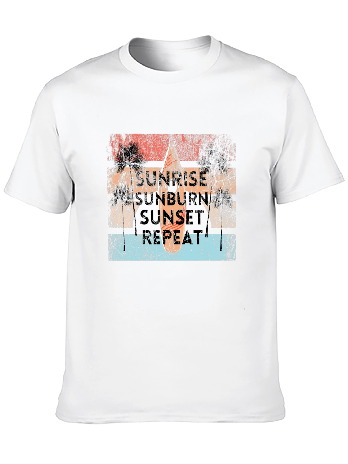 Sunrise Sunburn Sunset Repeat Tee