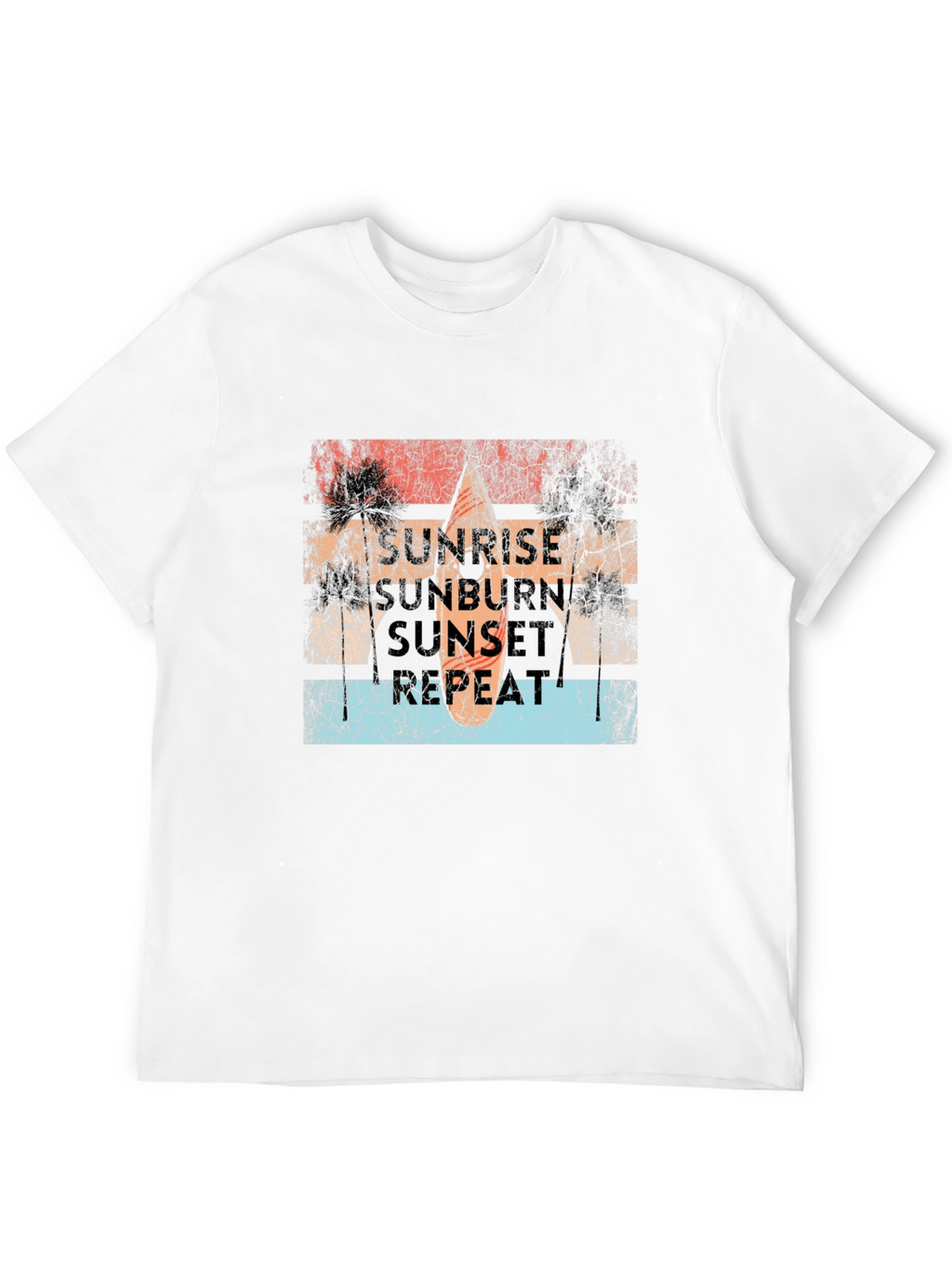 Sunrise Sunburn Sunset Repeat Tee