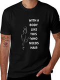 Funny Body Positive Bald Woman T-Shirt