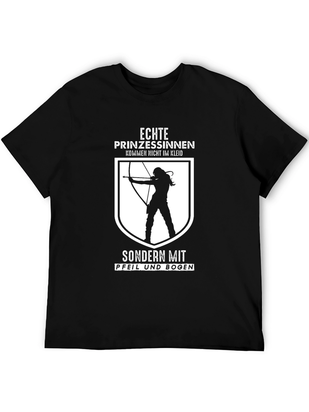 Archery Princess T-Shirt - German Quote Tee