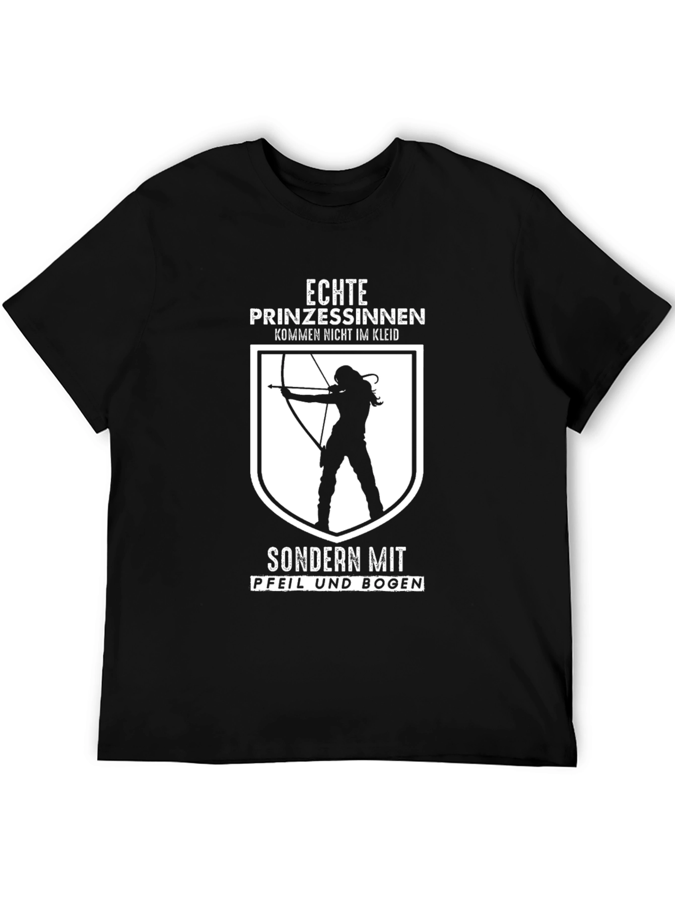 Archery Princess T-Shirt - German Quote Tee