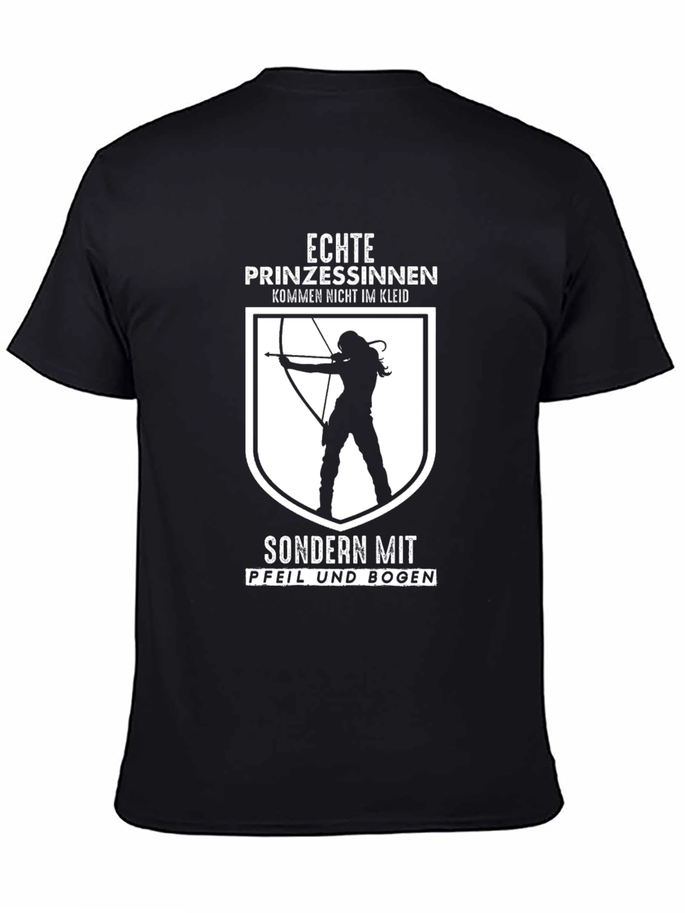 Archery Princess T-Shirt - German Quote Tee