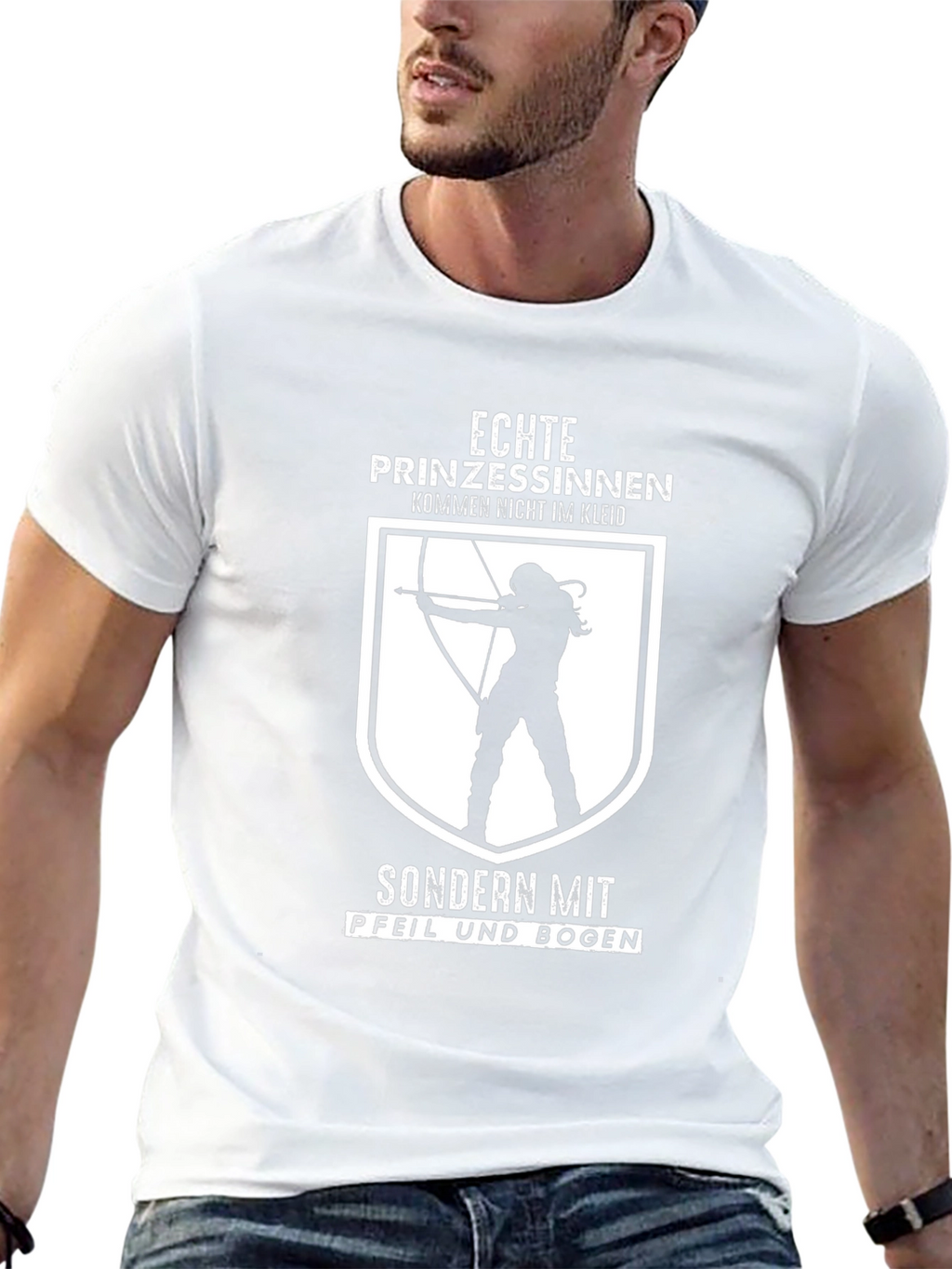 Archery Princess T-Shirt - German Quote Tee