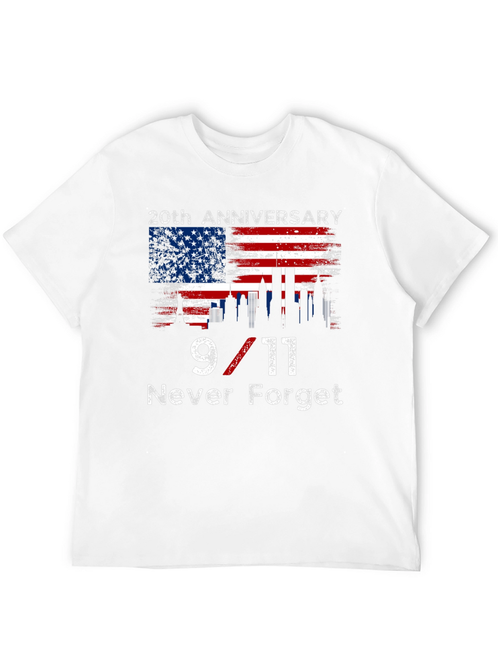 9/11 20th Anniversary Never Forget T-Shirt